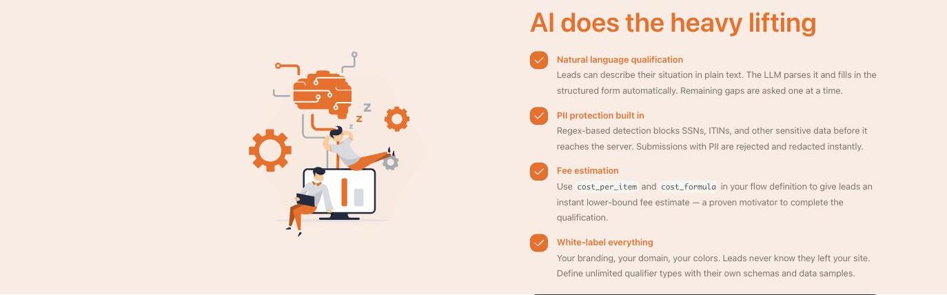 Qualified.at — AI does the heavy lifting